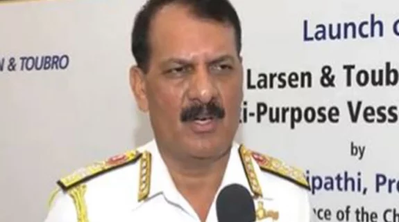 Surprised to see a nation “begging” for assistance mustering large funds for its armed forces: Indian Navy Chief on Pakistan Navy