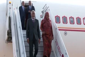 Maldives President Muizzu arrives in New Delhi for first bilateral visit