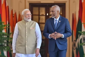 PM Modi holds bilateral talks with Maldives President, discussions focus on strengthening ties