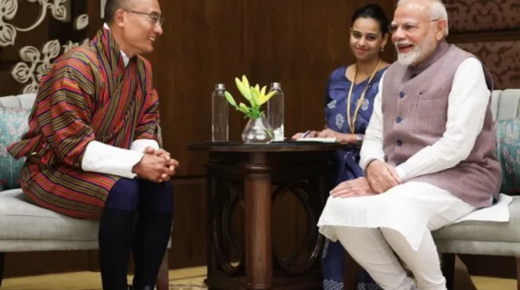 PM Modi meets Bhutanese PM Tobgay, calls Bhutan India’s “special friend”