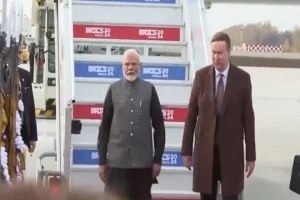 PM Narendra Modi lands in Kazan to attend 16th BRICS Summit