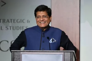 Piyush Goyal delivers keynote on ‘India’s Evolving Manufacturing Landscape’ at CSIS event