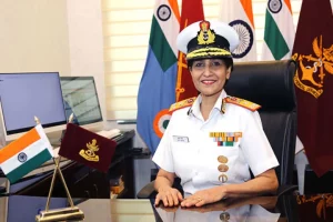 Surgeon Vice Admiral Arti Sarin, first woman Director General of Armed Forces Medical Services