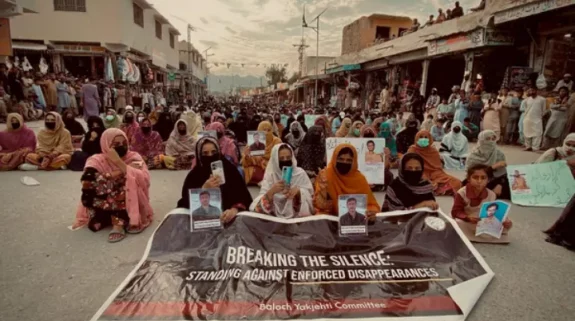 Baloch activist urges masses to join the protest amid ongoing enforced disappearances