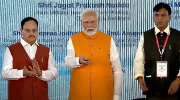 PM Modi unveils Rs 12,850 crore health sector projects