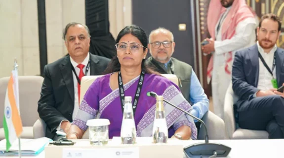 MoS Anupriya Singh addresses 4th High-Level Ministerial Conference on AMR in Saudi Arabia