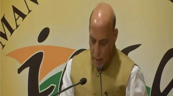 “India is aiming to become a drone hub of the world,” says Defence Minister Rajnath Singh at Delhi Defence Dialogue