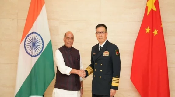 Rajnath Singh holds bilateral talks with defence ministers of China, Laos, and Malaysia at ASEAN meeting