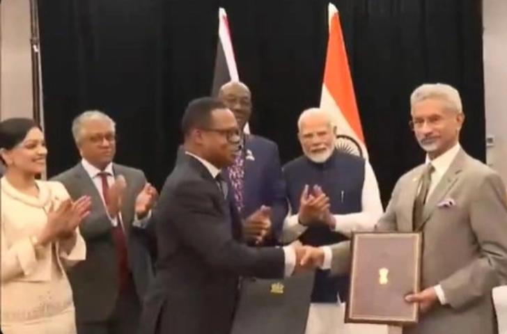 India, Trinidad and Tobago strengthen ties with MoU exchange during India-CARICOM summit