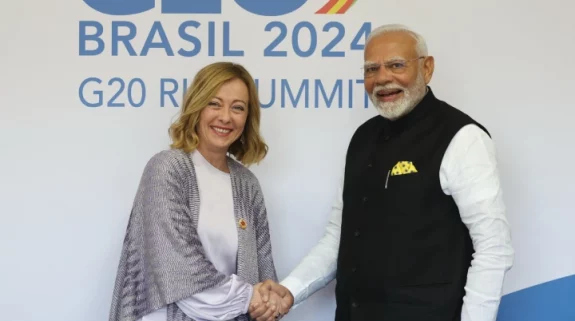 India and Italy strengthen Joint Strategic Action Plan 2025-29 during G20 sidelines