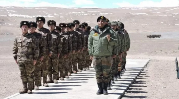 Indian troops start patrolling Demchok sector in eastern Ladakh following India-China disengagement