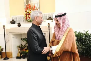 Delhi: Jaishankar holds bilateral meet with Saudi counterpart Al Saud