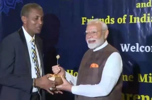 Guyana: PM Modi presented with ‘Key to the City’ of Georgetown