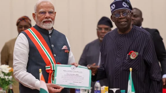 Nigeria’s national award to PM Modi recognition of his leadership in strengthening links with Global South: Jaishankar