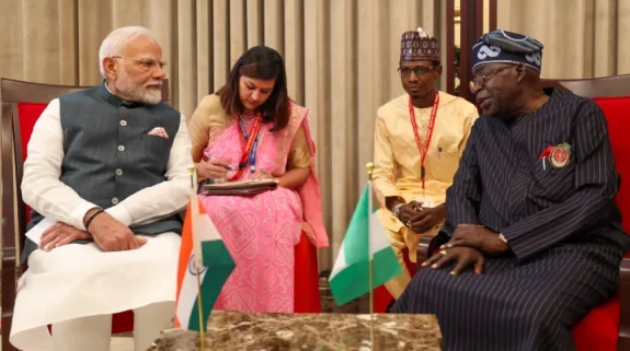 PM Modi meets Nigerian President Bola Ahmed Tinubu