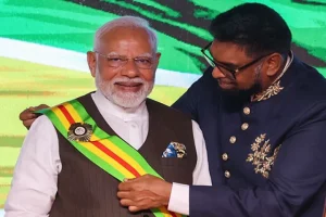 PM Modi conferred with Guyana’s highest national award ‘The Order of Excellence’