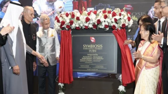 “Clearly embarked on journey towards Viksit Bharat”: Jaishankar at Symbiosis’s Dubai campus inauguration