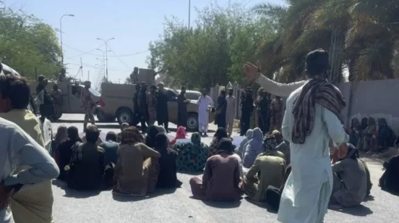 Victims stage protest against Pakistan Coast Guard in Gwadar amid growing brutalities