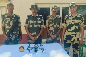 Punjab: BSF foils drone smuggling in Amritsar, recovers two drones and heroin