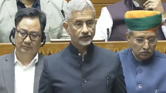 EAM Jaishankar briefs Parliament on India-China ties: “Next priority will be to consider de-escalation”