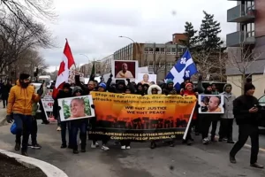 Hindus protest in Montreal against Bangladesh in solidarity with ISKCON