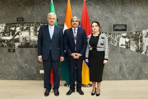 India, Iran, Armenia hold 2nd trilateral consultations in New Delhi, discusses connectivity, regional cooperation