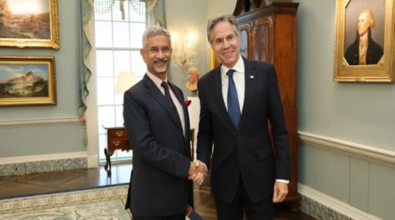 EAM Jaishankar, US counterpart Blinken review advancement of bilateral partnership