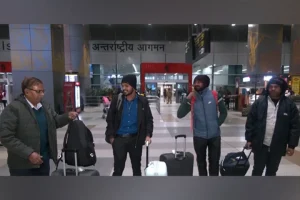 Four Indians evacuated from Syria arrive at Delhi Airport, thank embassy for their efforts