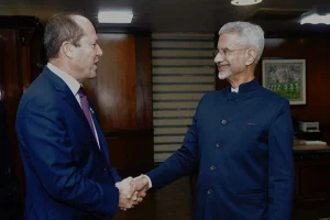 Jaishankar meets Israeli Economy Minister Nir Barkat, discuss trade, technology and investment cooperation