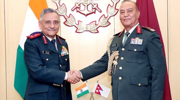 Nepal Army Chief meets CDS Gen Anil Chauhan in Delhi, discusses defence cooperation