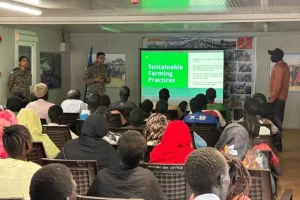 Indian troops hold agriculture awareness programme in Sudan’s disputed Abyei