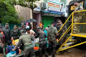 Cyclone Fengal: Efforts continue to rescue people stranded in flooded areas in Puducherry