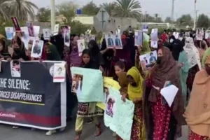 BYC and its supporters staged protest against extrajudicial killings and violence in Balochistan