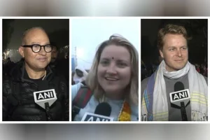 “Seeing real India, I love India!” Foreign devotees express joy on attending Maha Kumbh