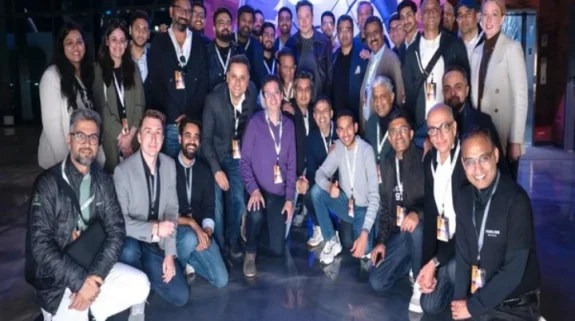 Elon Musk hosts India Global Forum business delegation at SpaceX