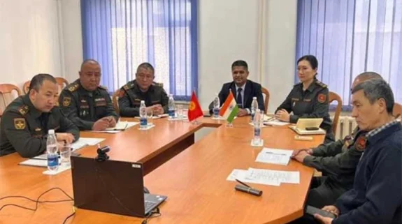 Indian Army trains Kyrgyzstan Armed Forces for UN Peacekeeping