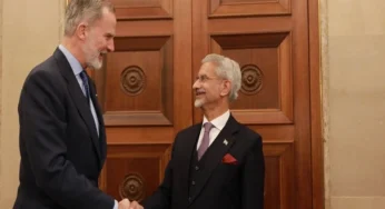 EAM Jaishankar meets King Felipe VI of Spain, conveys wishes of President Murmu, PM Modi