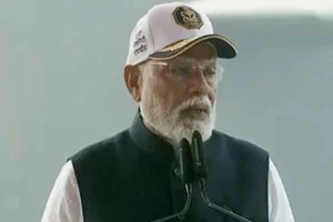 PM Modi commissions three ‘Made in India’ Naval combatants, says “for first time a destroyer, frigate, submarine commissioned together”