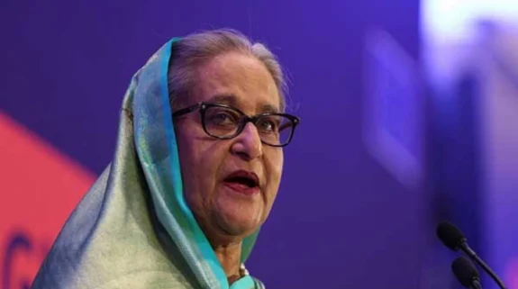 “We escaped death by 20-25 minutes,” says former Bangladesh PM Sheikh Hasina