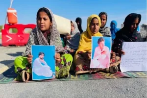 Families of forcibly disappeared Baloch men threaten to block CPEC road indefinitely