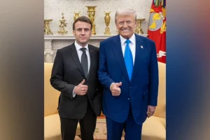 Donald Trump calls France ‘Oldest Ally,’ Macron stresses shared vision for “long-standing peace”