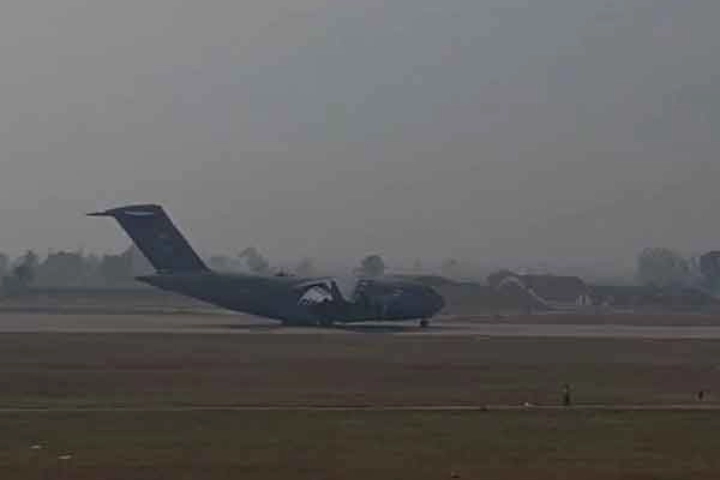 Plane carrying Indian citizens who allegedly illegally migrated to US arrives in Amritsar