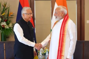 PM Modi holds ‘wonderful’ talks on India-Mauritius cooperation with Ex PM of Mauritius