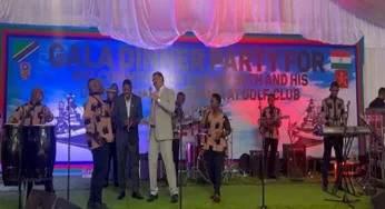 AIKEYME 2025: Navy Chief Admiral Dinesh Tripathi grooves to “Yeh dosti hum nahi todenge” with Tanzanian defence chief