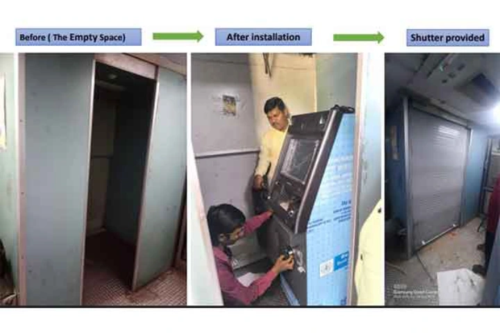 In a first in India, ATM installed onboard train on a trial basis