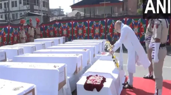 Srinagar: Union Home Minister Amit Shah pays tribute to Pahalgam terror attack victims