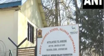 Indian Army helping border villages develop; providing employment