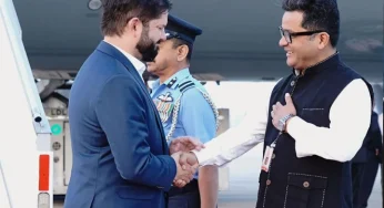 Chile’s President Gabriel Boric arrives in India for first state visit