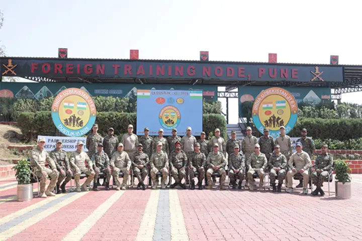 India-Uzbekistan joint military exercise Dustlik-VI commences in Pune