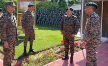 Indian Army Chief General Upendra Dwivedi reviews security situation in Srinagar